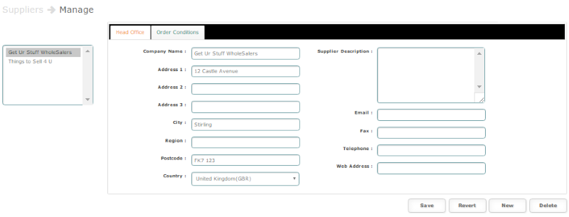 Supplier management for marketplace sellers